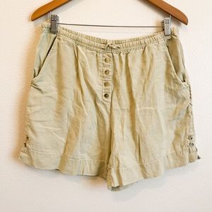 J. Jill Women's Cargo Shorts in Light Beige